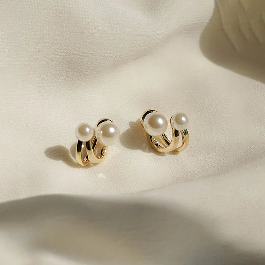 Boucles D'Oreilles "CLASSIC PEARL"
