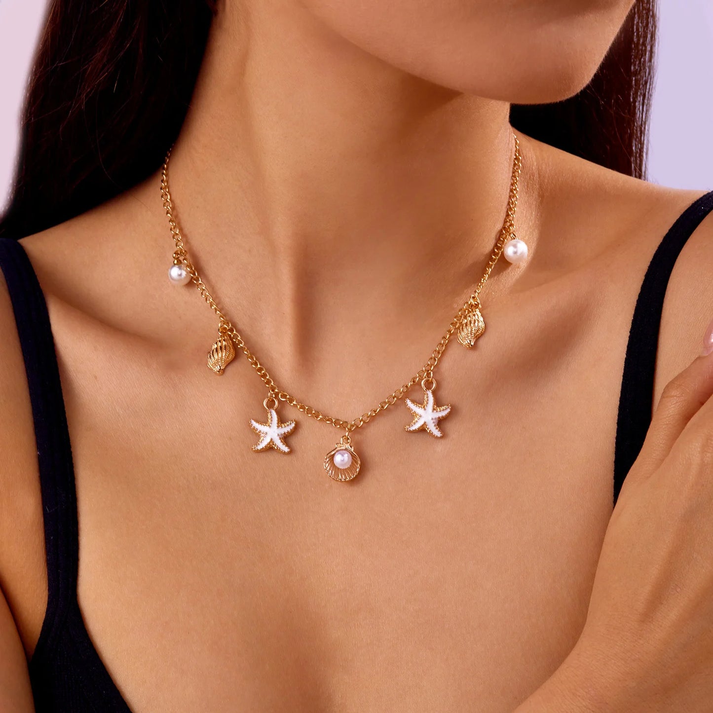 Collier Bohème "STARFISH"