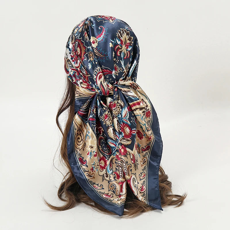 Foulard En Soie "BOHEME"