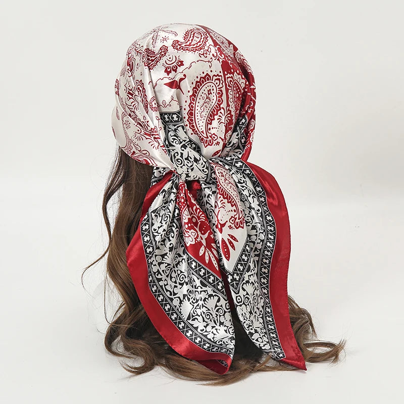 Foulard En Soie "BOHEME"
