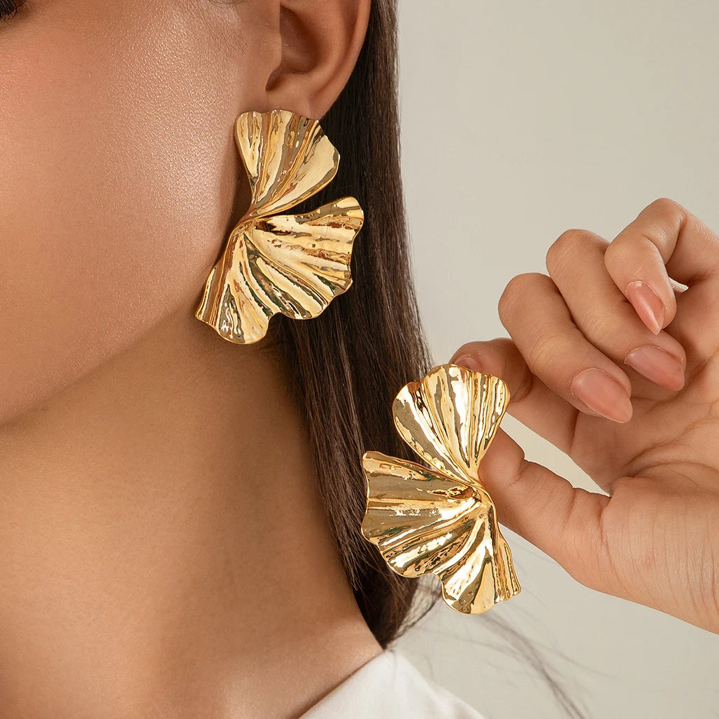 Boucles D'Oreilles "MAPLE LEAF"