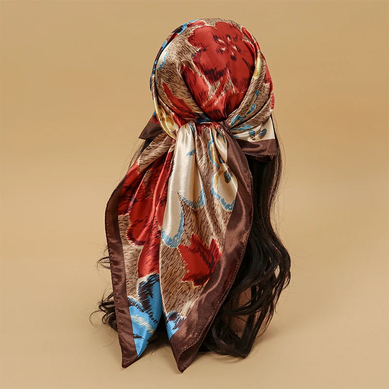 Foulard En Soie "BOHEME"