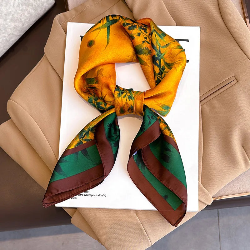 Foulard En Soie "BOHO"