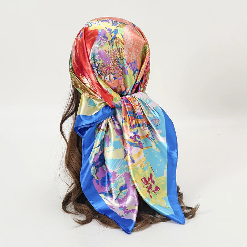 Foulard En Soie "BOHEME"