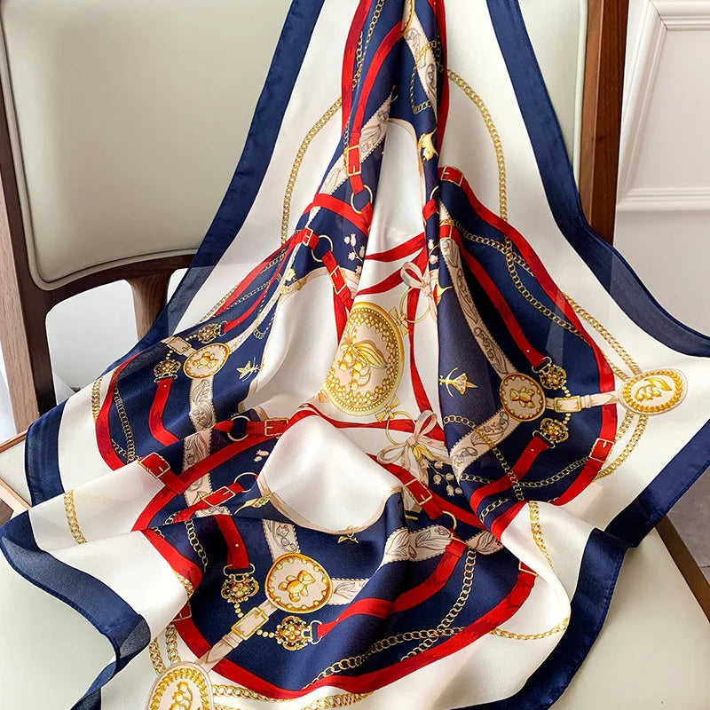 Foulard En Soie "BOHO"