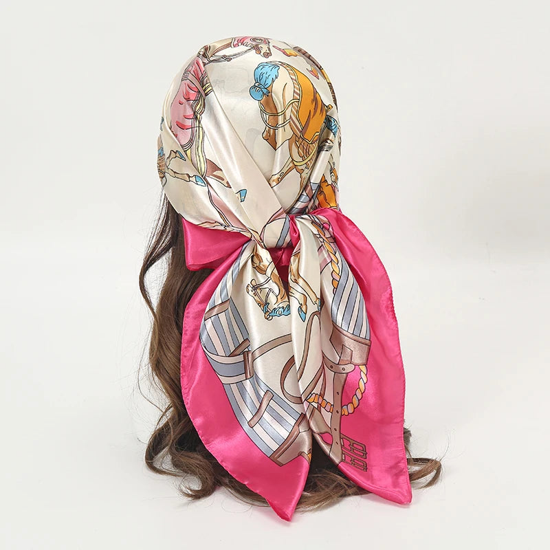 Foulard En Soie "BOHEME"