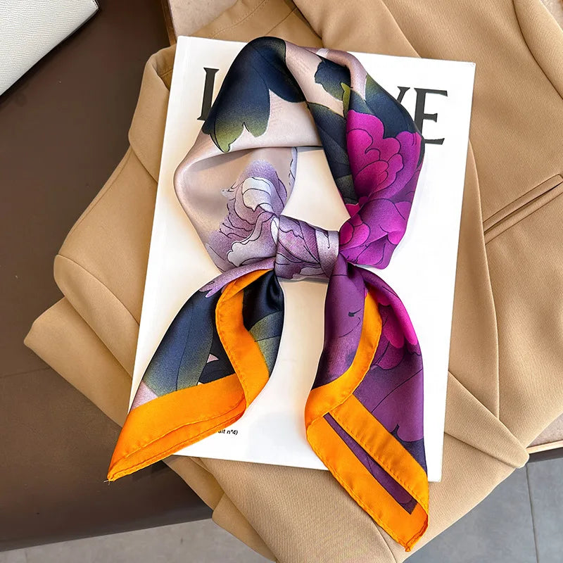 Foulard En Soie "BOHO"