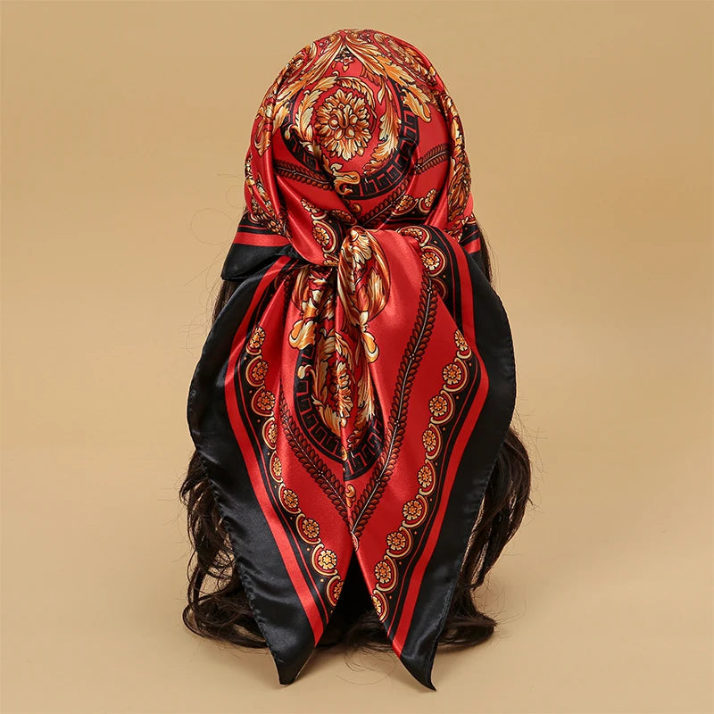 Foulard En Soie "BOHEME"