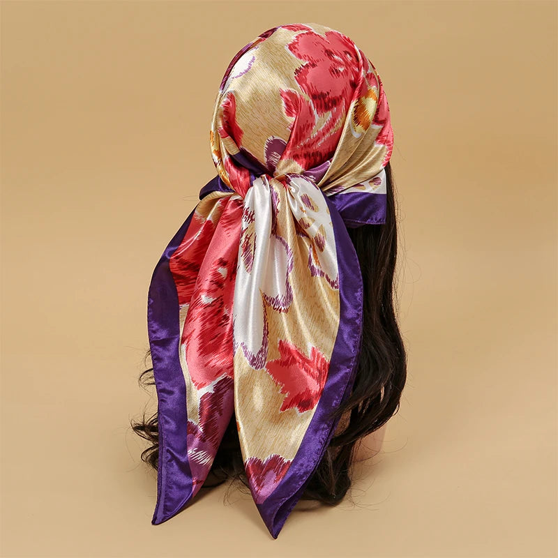 Foulard En Soie "BOHEME"