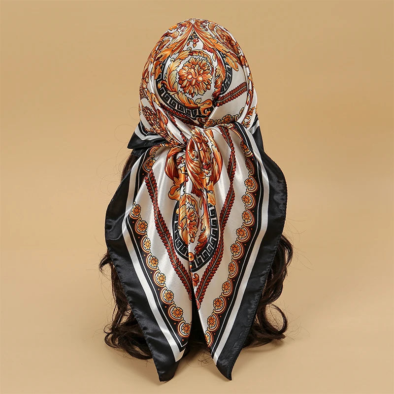 Foulard En Soie "BOHEME"