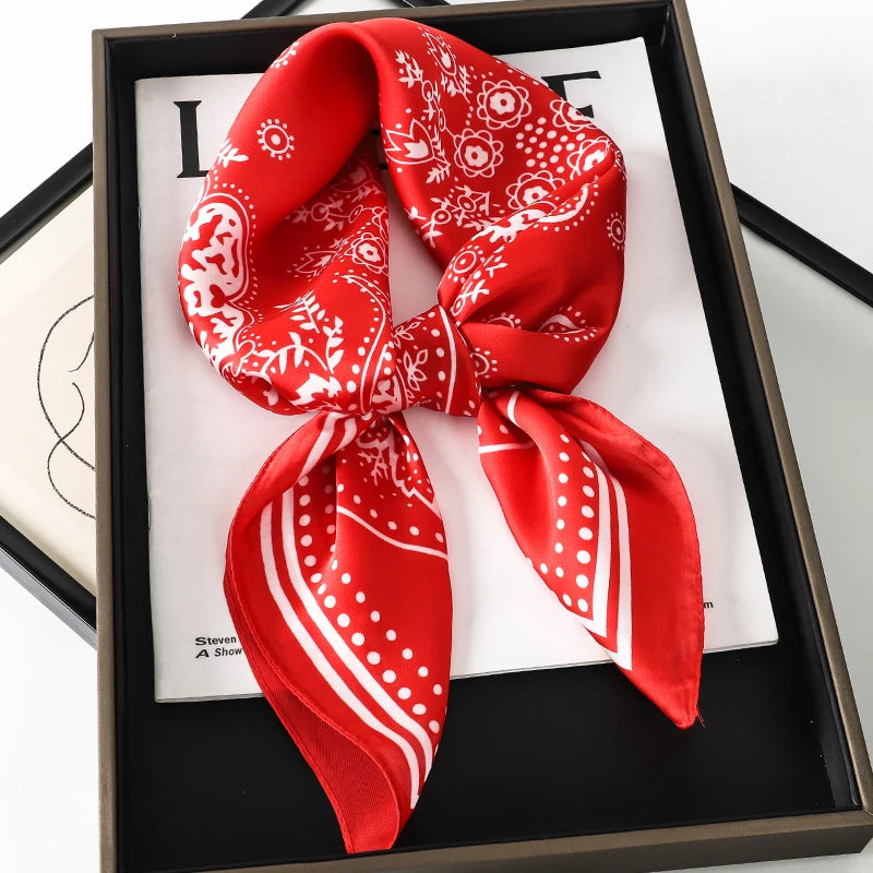 Foulard En Soie "BOHO"