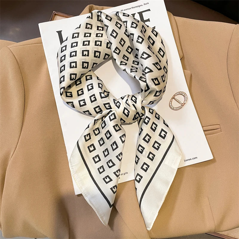 Foulard En Soie "BOHO"