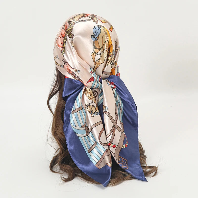 Foulard En Soie "BOHEME"