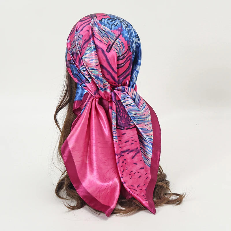 Foulard En Soie "BOHEME"