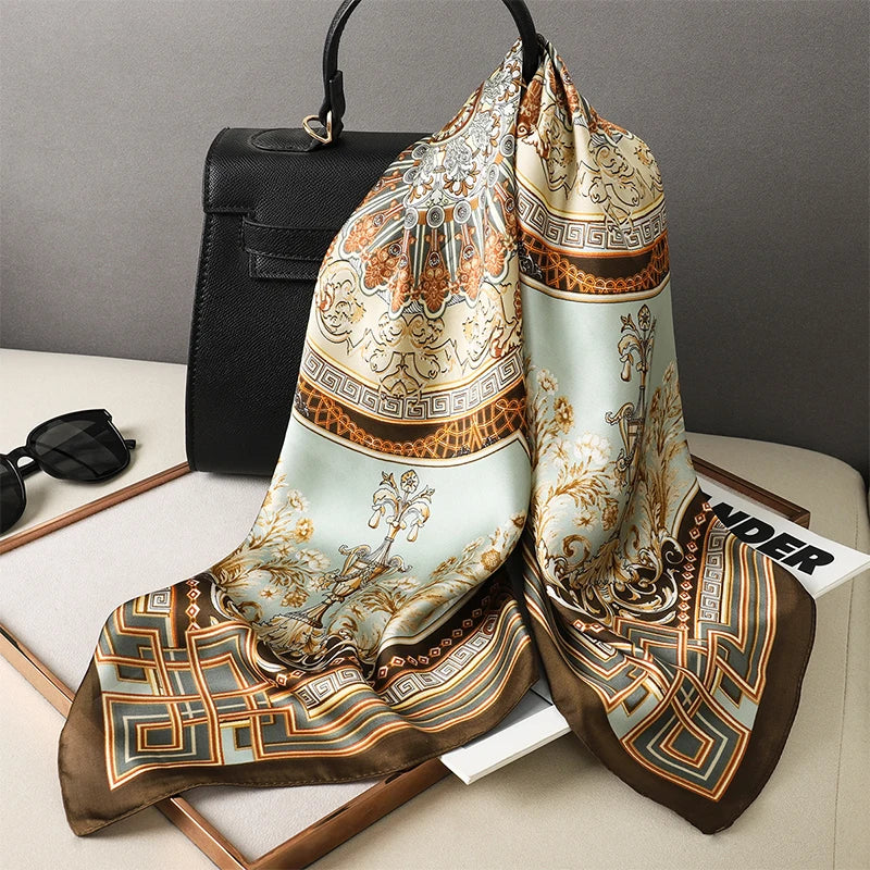 Foulard En Soie "BOHO"