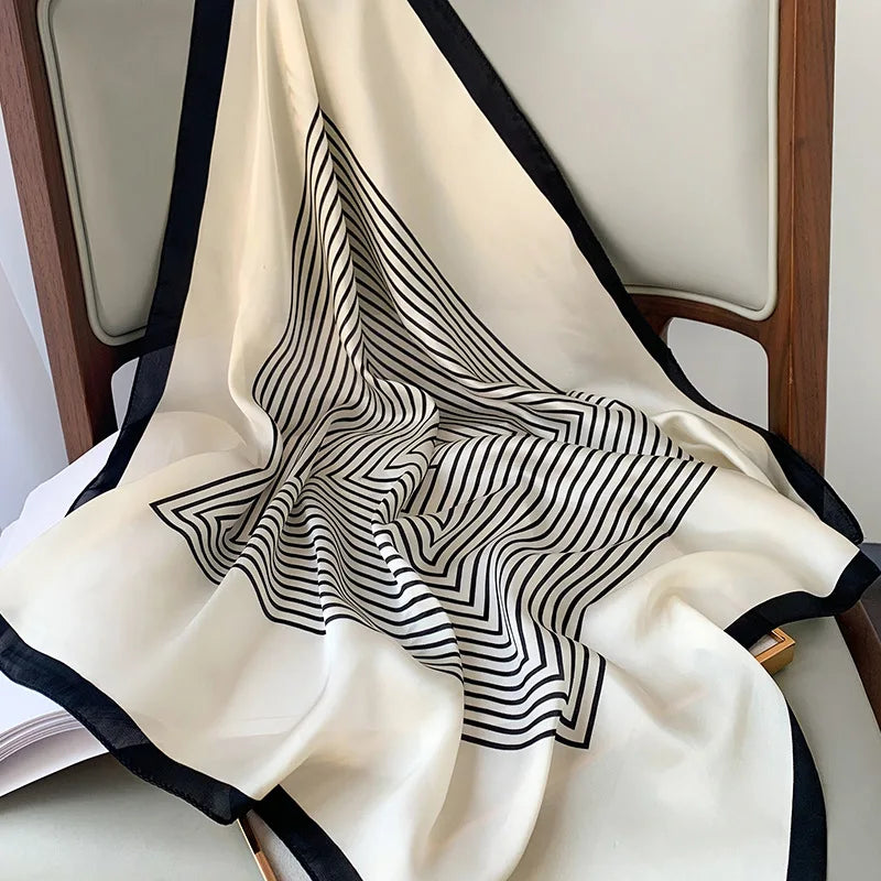 Foulard En Soie "BOHO"