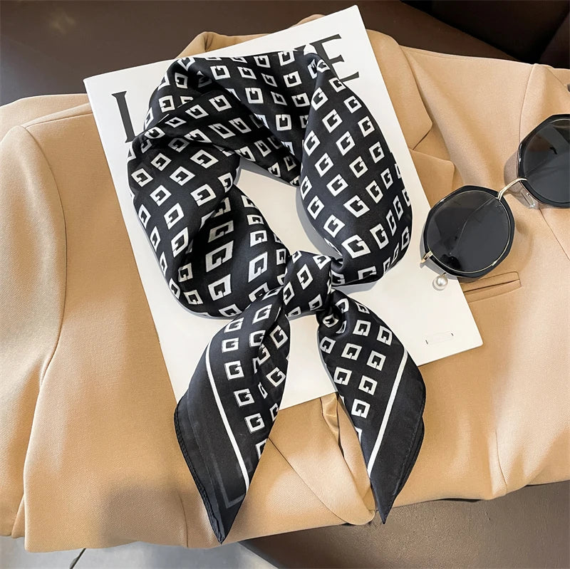 Foulard En Soie "BOHO"