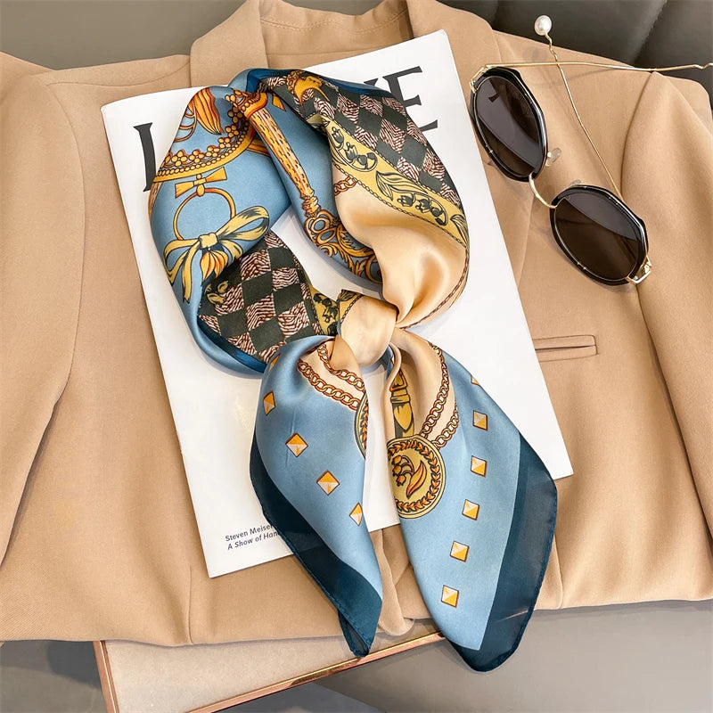 Foulard En Soie "BOHO"