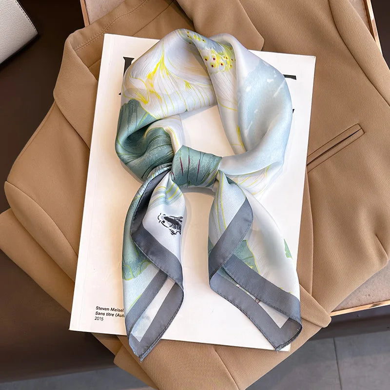 Foulard En Soie "BOHO"