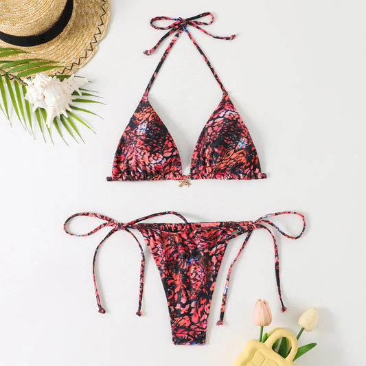 Bikini  "COSMOS" Maillot De Bain Brésiliens Echancrés