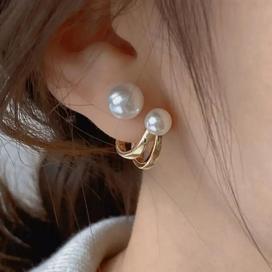 Boucles D'Oreilles "CLASSIC PEARL"
