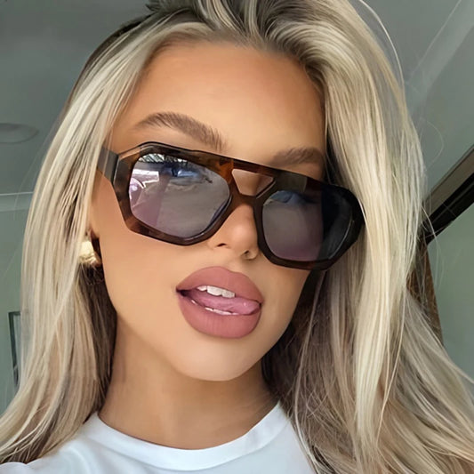 Lunettes De Soleil Carrée Vintage