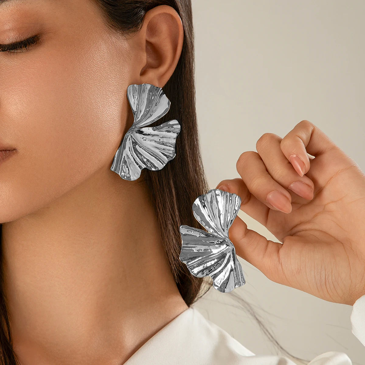Boucles D'Oreilles "MAPLE LEAF"