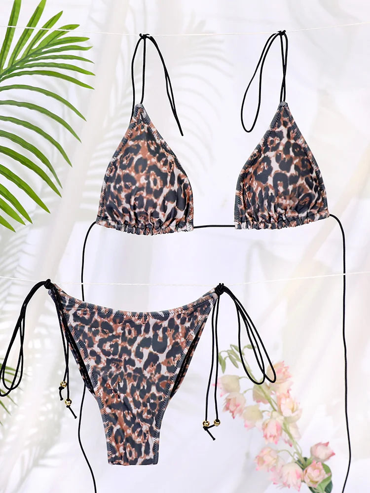Bikini "DALHIA" Maillot De Bain Brésiliens Echancrés