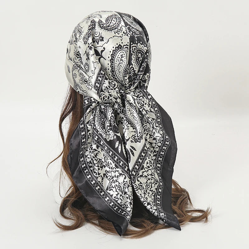 Foulard En Soie "BOHEME"
