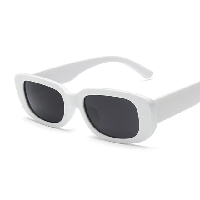 Lunettes De Soleil Rectangle Vintage