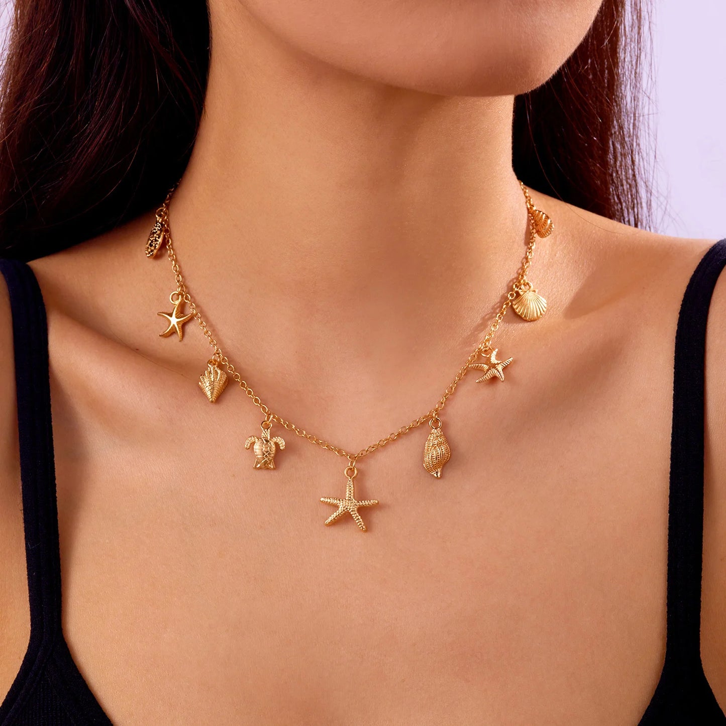 Collier Bohème "STARFISH"