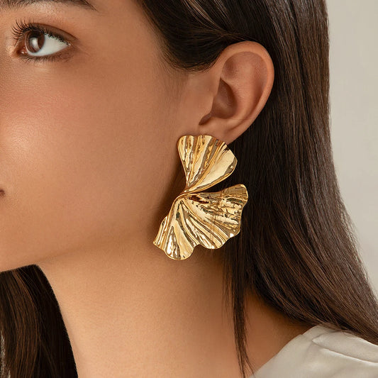 Boucles D'Oreilles "MAPLE LEAF"