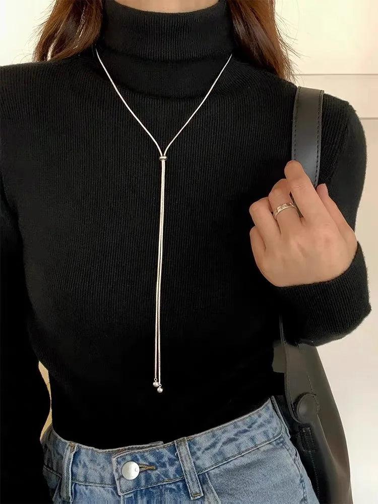 Collier Plongeant "TULIP"