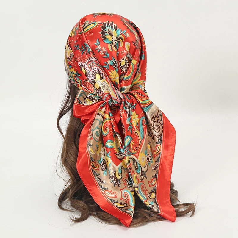 Foulard En Soie "BOHEME"