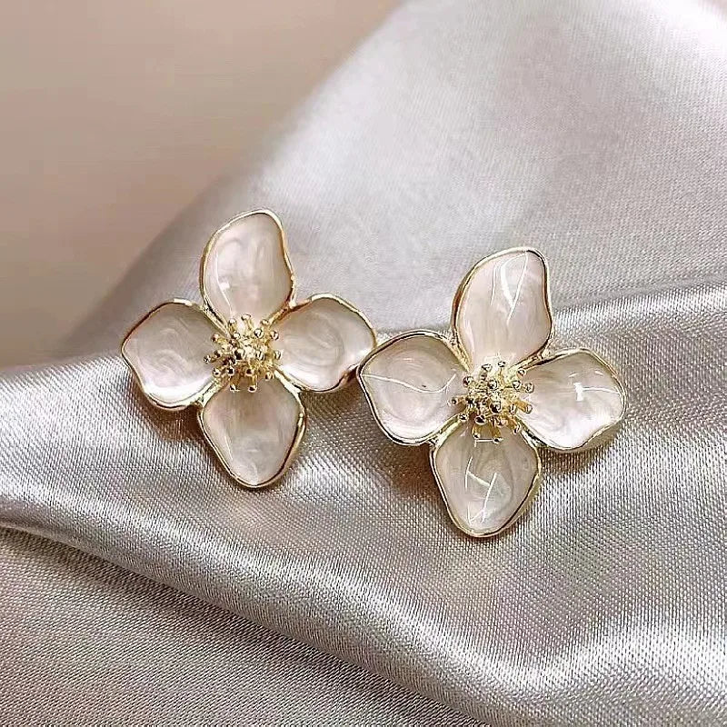 Boucles D'Oreilles "HIBISCUS"