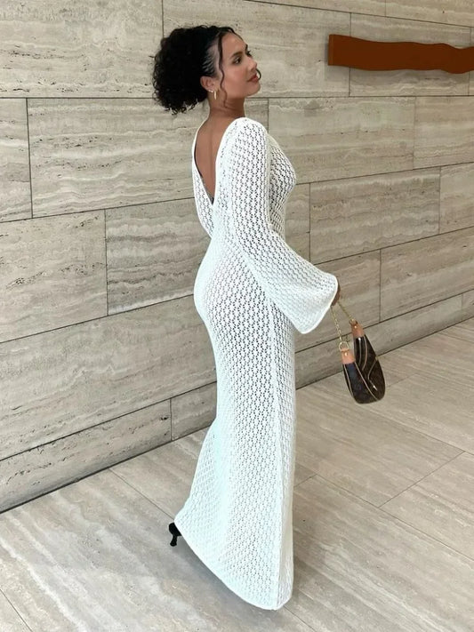 Robe De Plage "OffWhite"