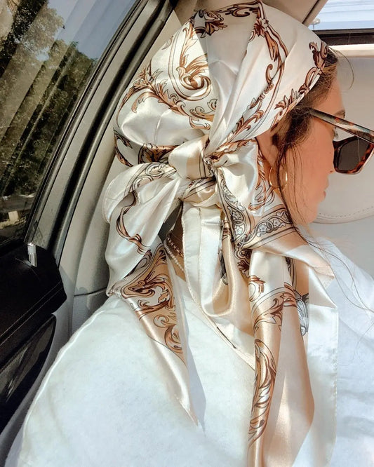 Foulard En Soie "BOHEME"