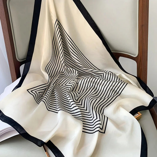 Foulard En Soie "BOHO"